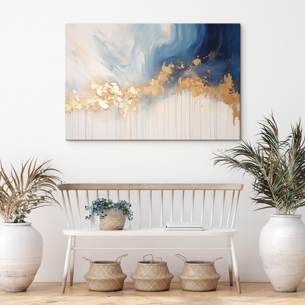 Flusso blu e oro — ambiente 1
