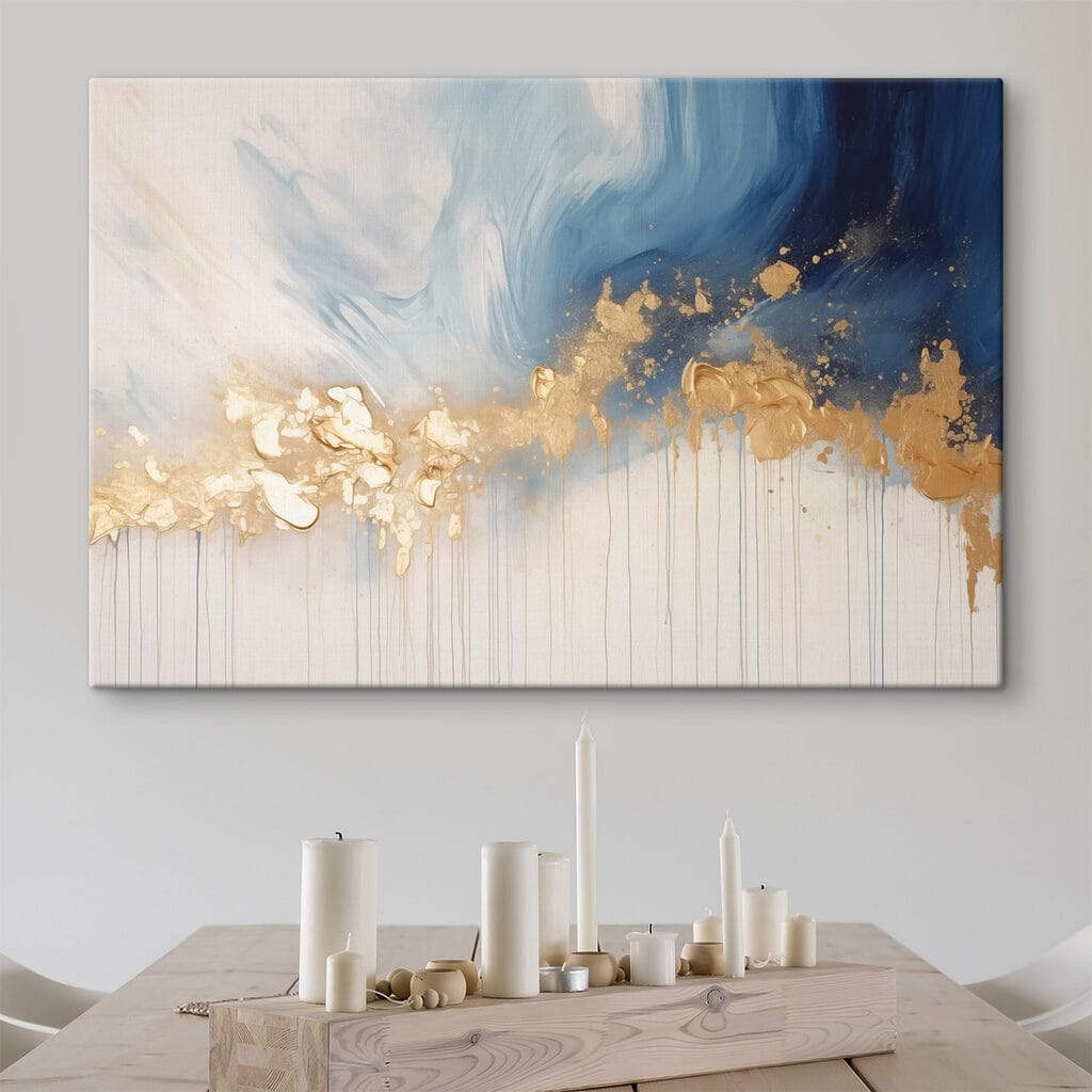 Flusso blu e oro — ambiente 2