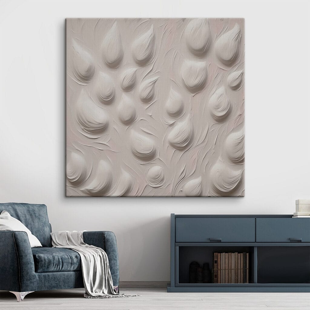 Gocce bianche in movimento — ambiente 2