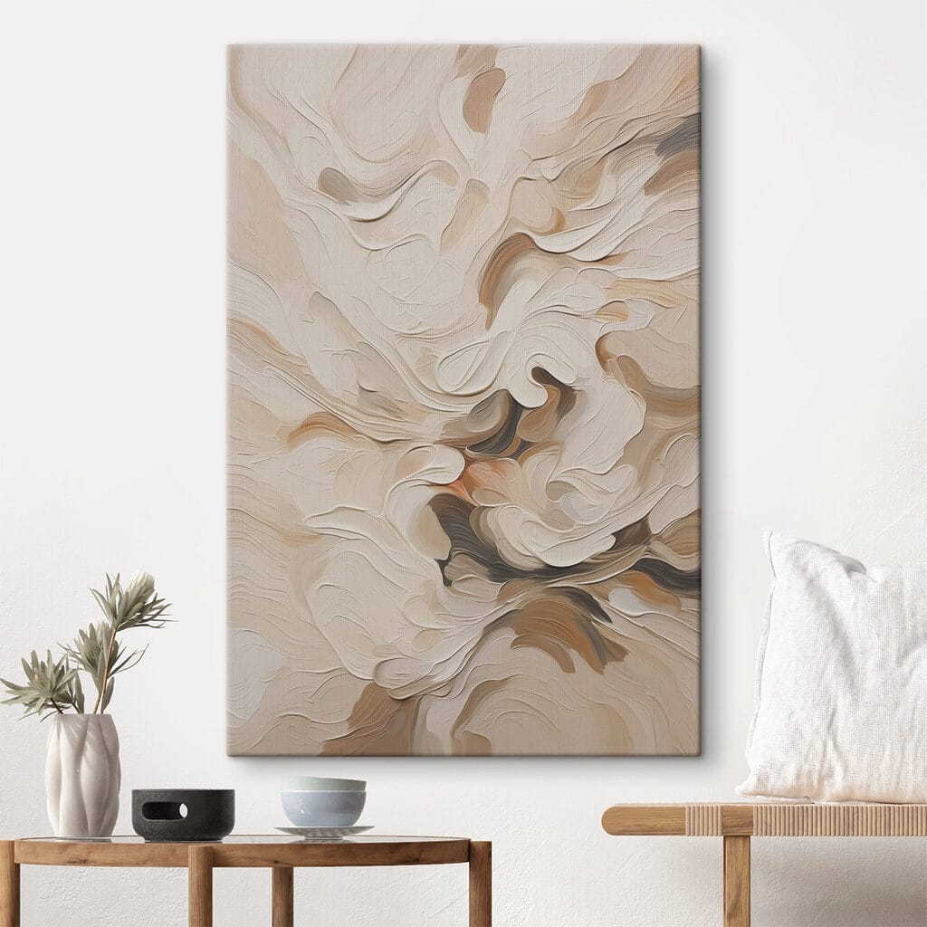 Pieghe sabbia e grigio — ambiente 1