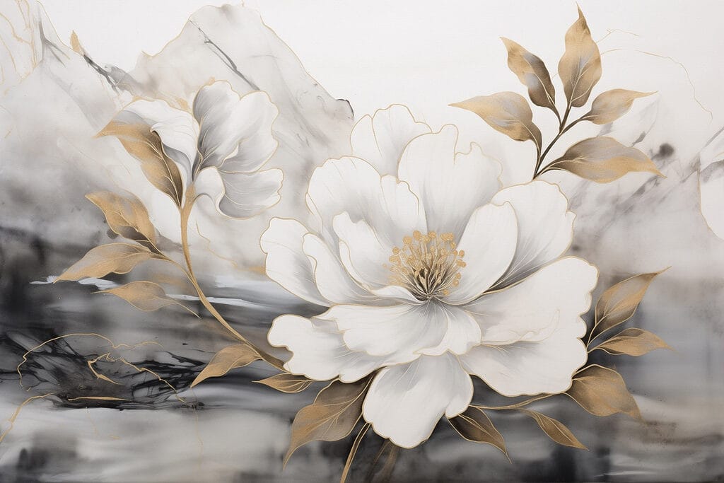 Peonia tra i monti — design completo