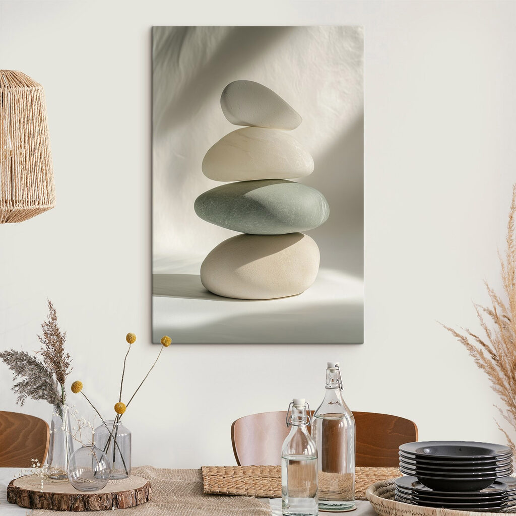 Quattro sassi in equilibrio — ambiente 1