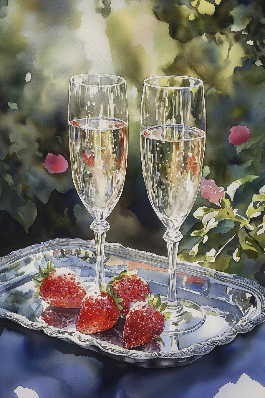 Fragole nel giardino — design completo