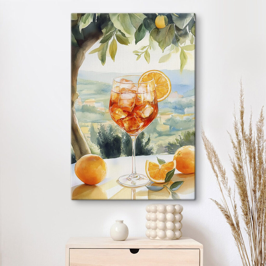 Cocktail arancio e colline — ambiente 2