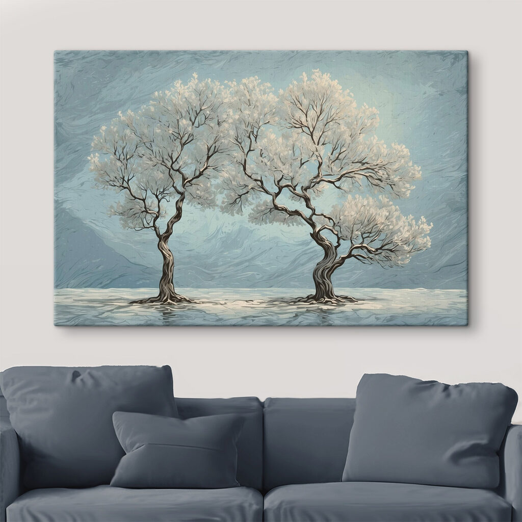 Due alberi d’inverno — ambiente 1