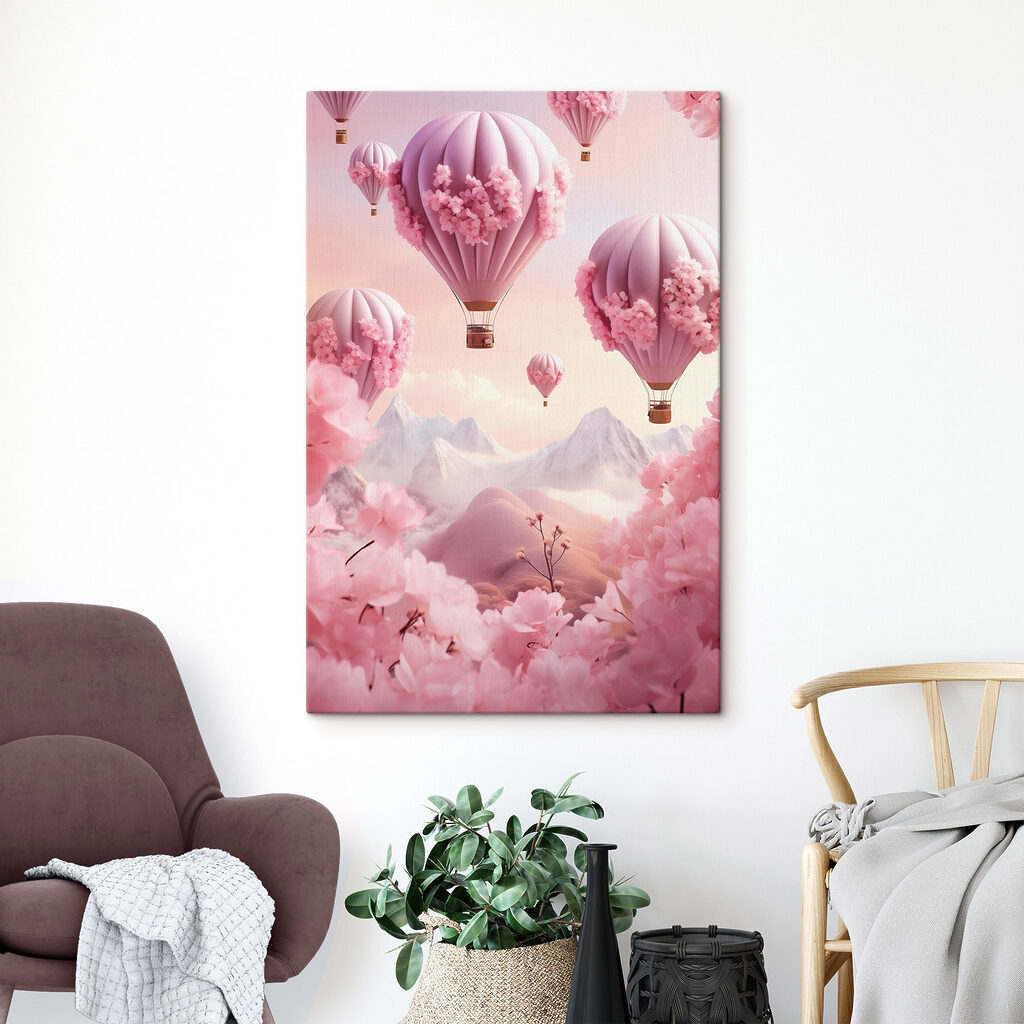 Mongolfiere rosa — ambiente 2