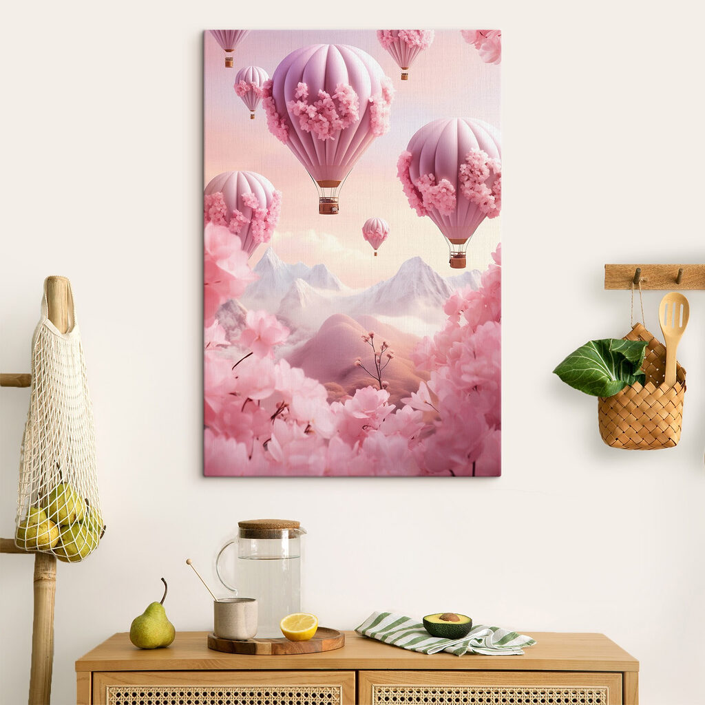 Mongolfiere rosa — ambiente 1