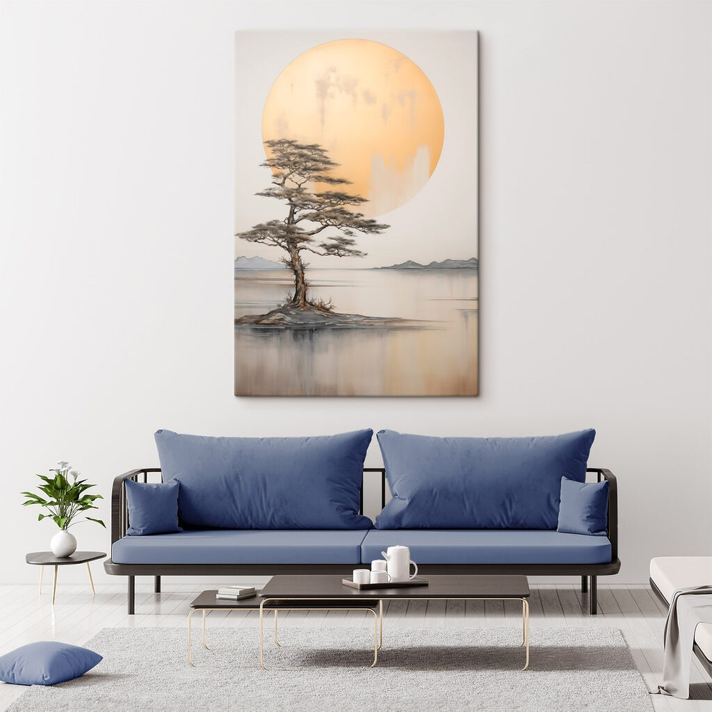 Albero davanti alla luna — ambiente 2