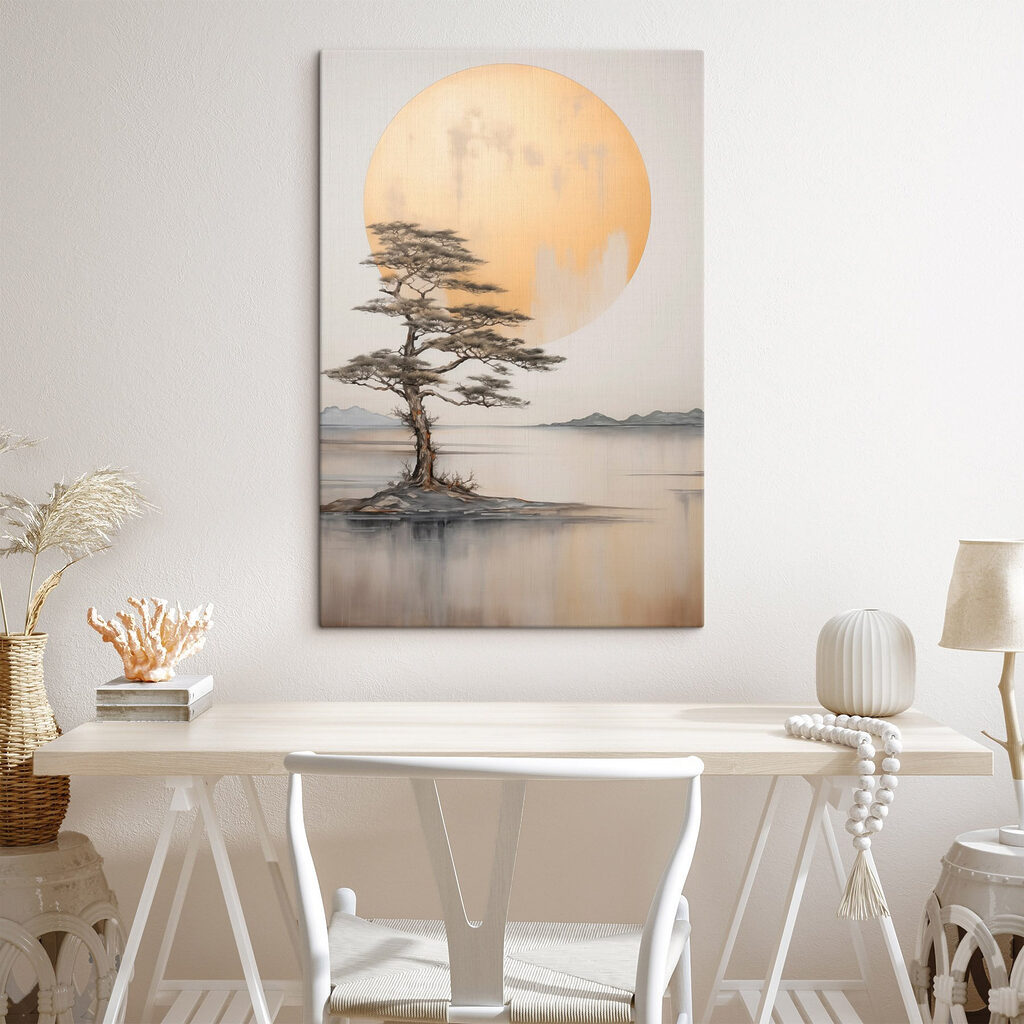 Albero davanti alla luna — ambiente 1