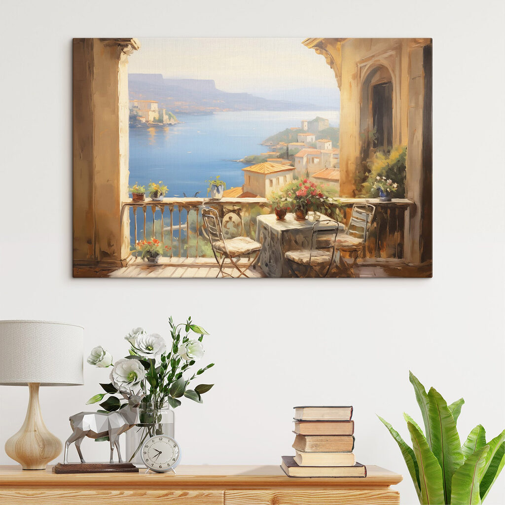 Balcone soleggiato sulla baia — ambiente 2