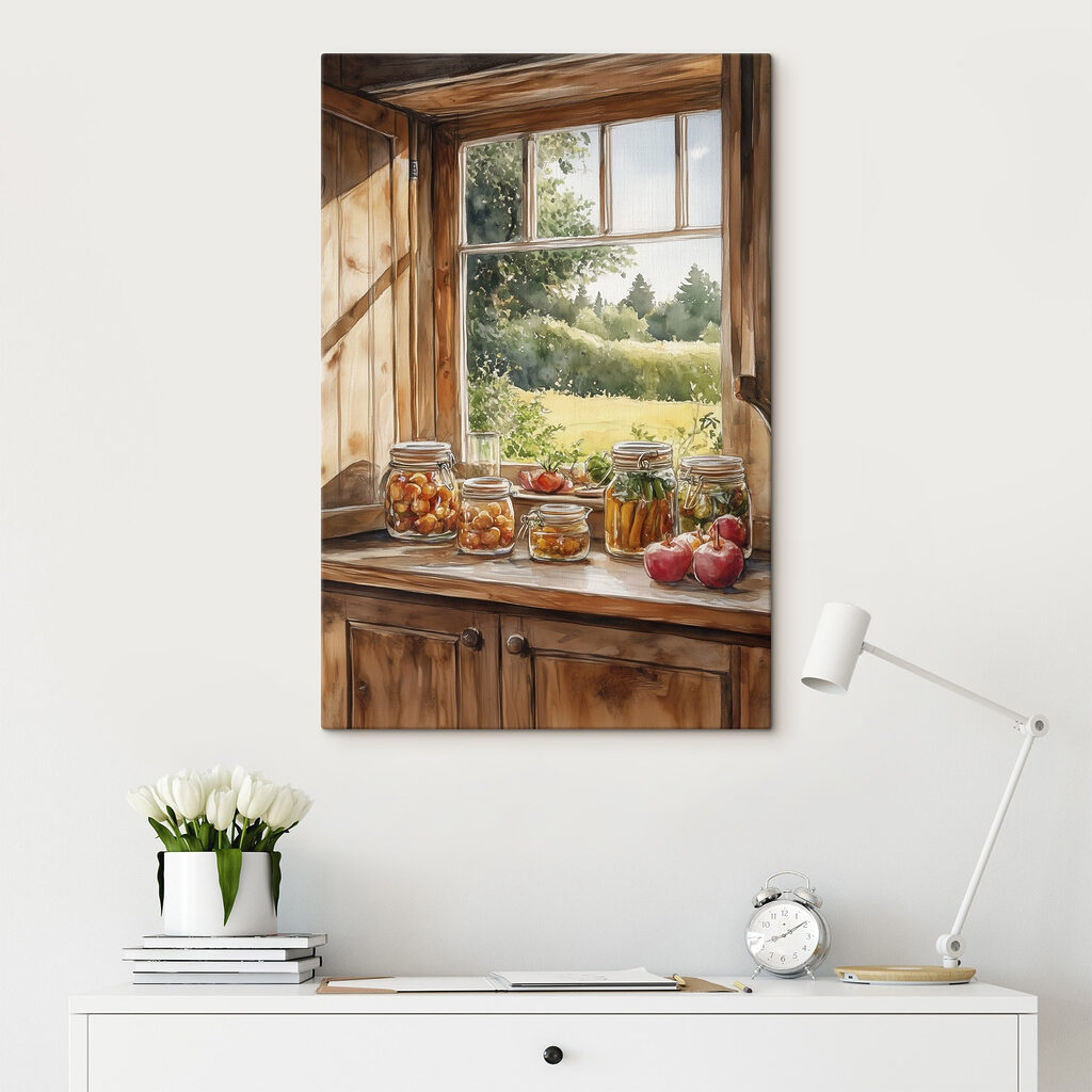 Conserve alla finestra — ambiente 2