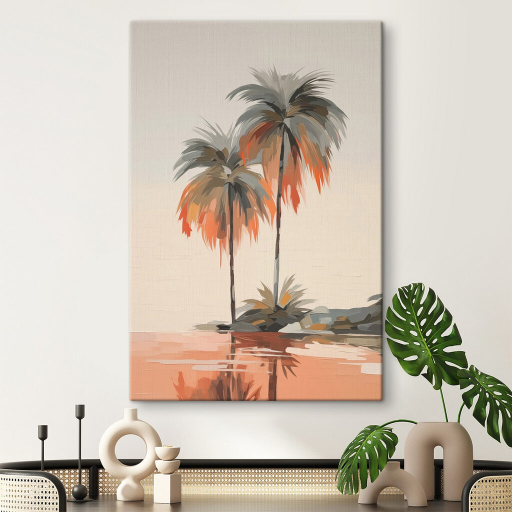 Due palme su pesca — ambiente 1