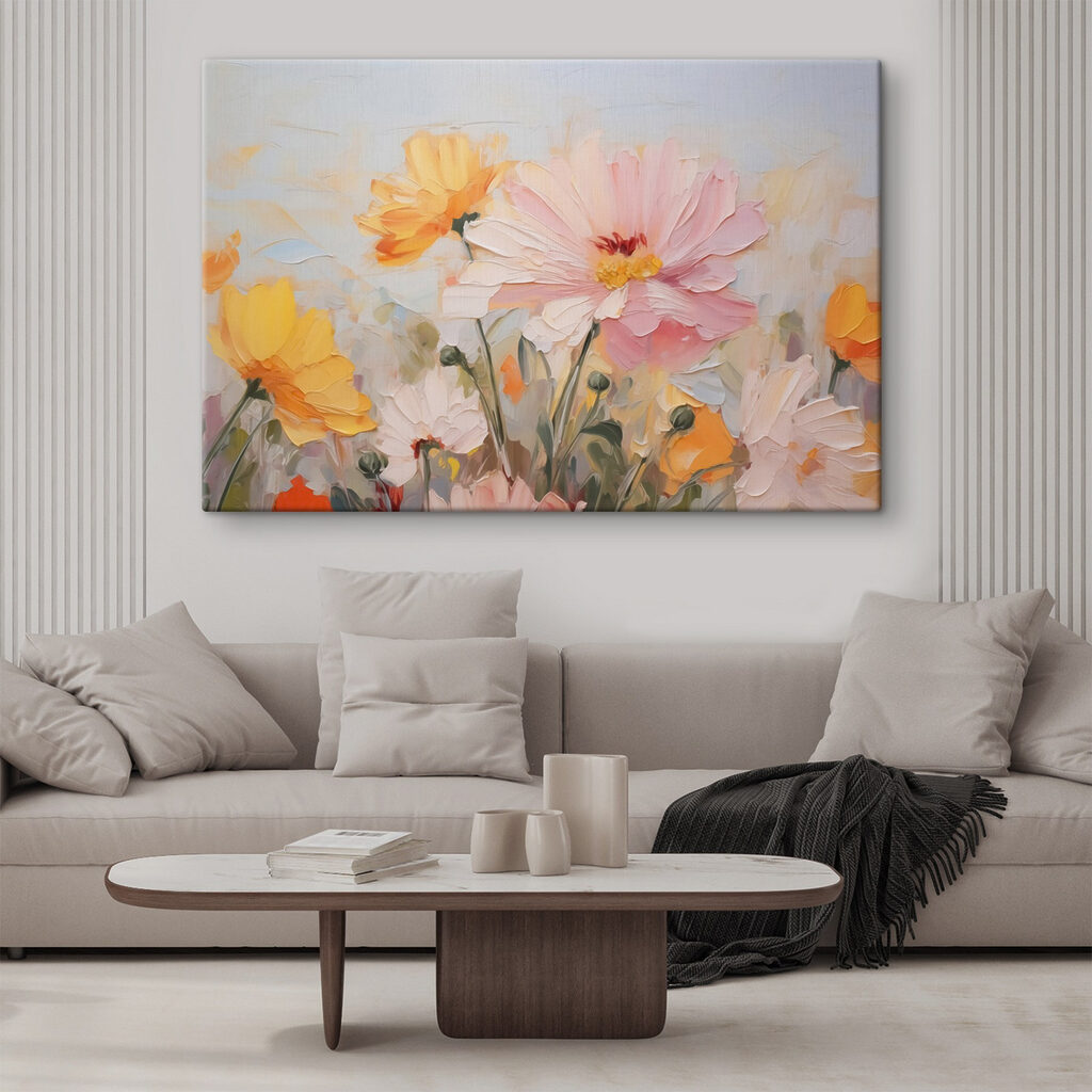 Rosa tra steli sottili — ambiente 2