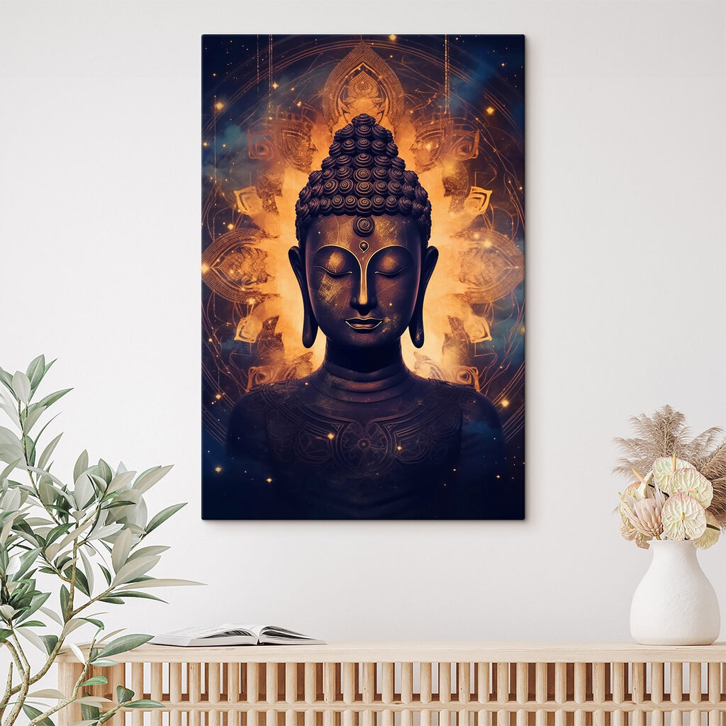 Buddha dall’aureola ardente — ambiente 1