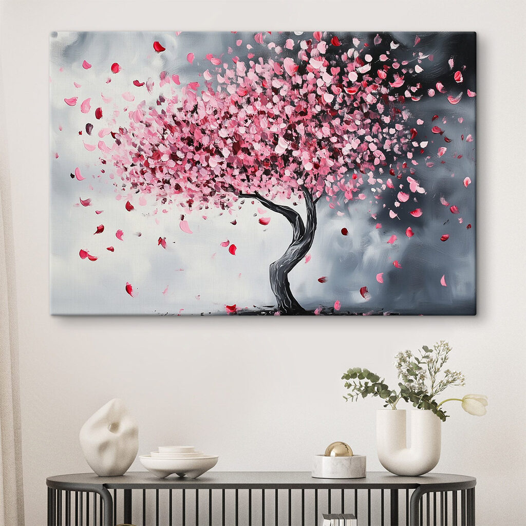Petali rosa sull’albero — ambiente 1