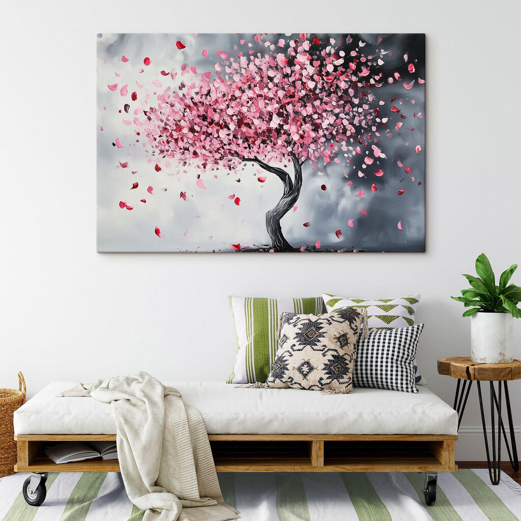 Petali rosa sull’albero — ambiente 2