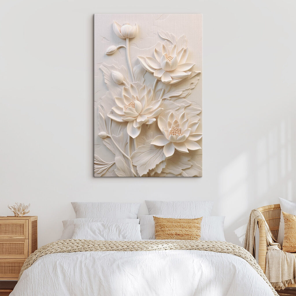 Fiori crema con boccioli — ambiente 2