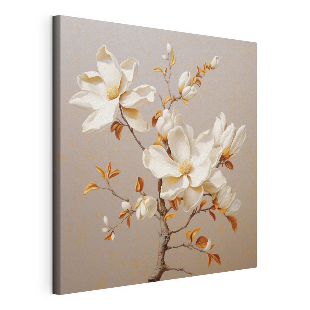 Magnolia, foglie caramello — vista del prodotto