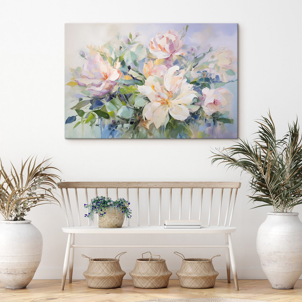 Fiori vivaci e luminosi in un ambiente