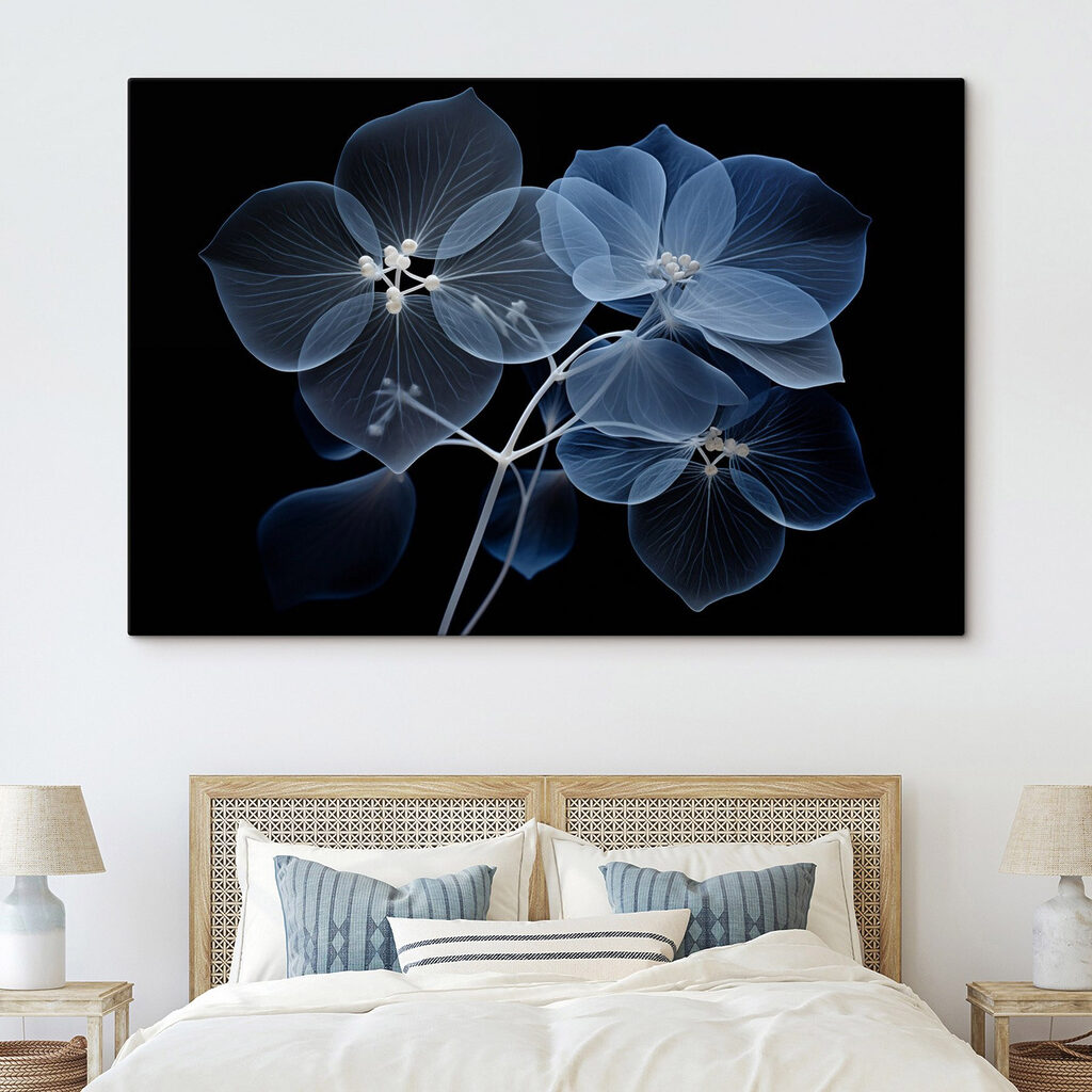 Fiori blu luminosi — ambiente 1