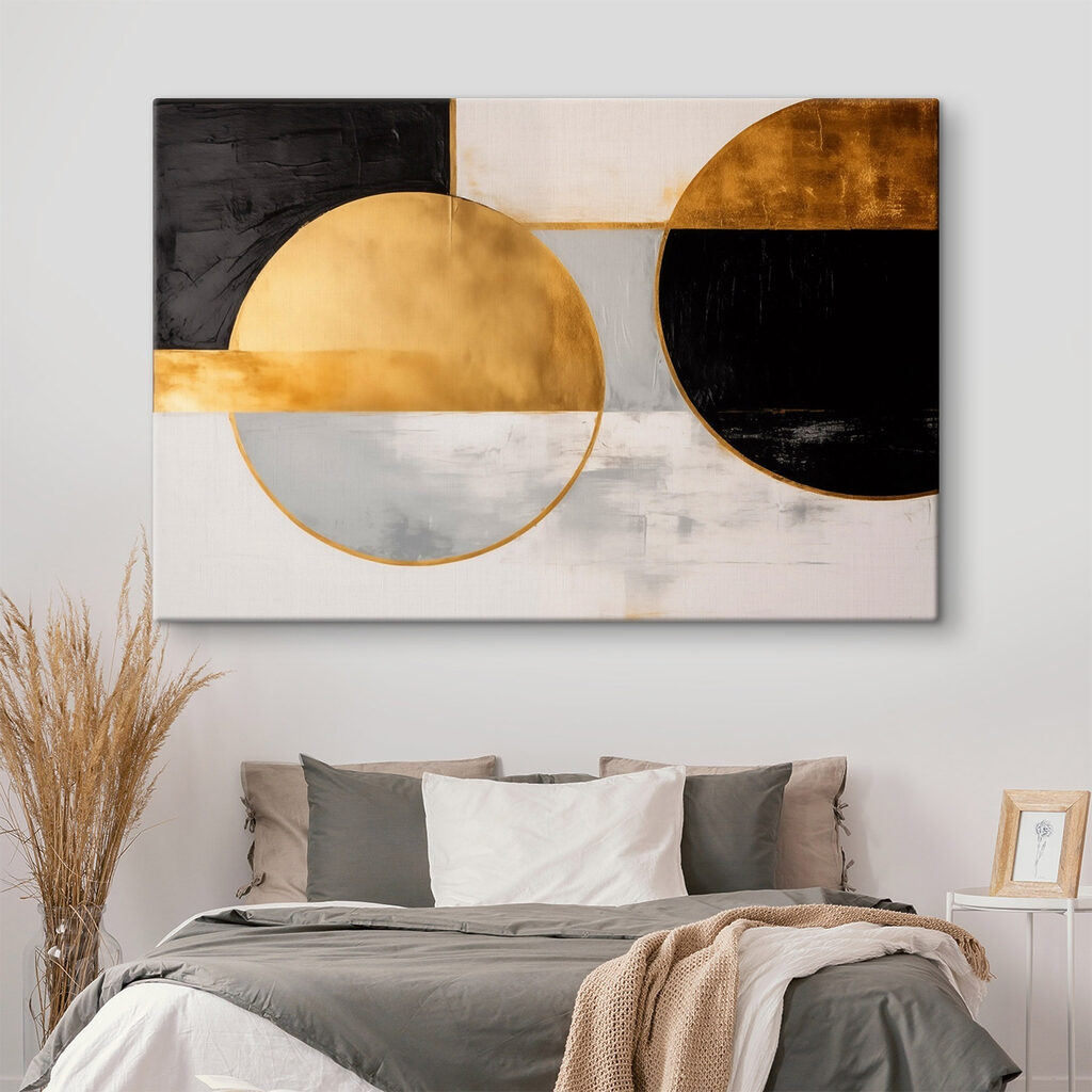 Cerchi neri e oro — ambiente 2