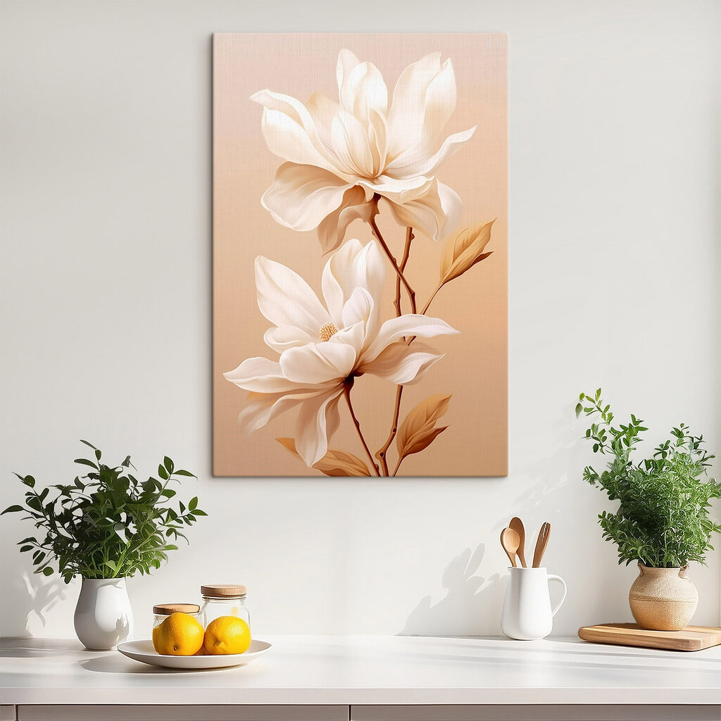 Due magnolie su sabbia — ambiente 1