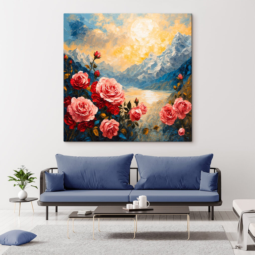 Rose sul lago azzurro — ambiente 2