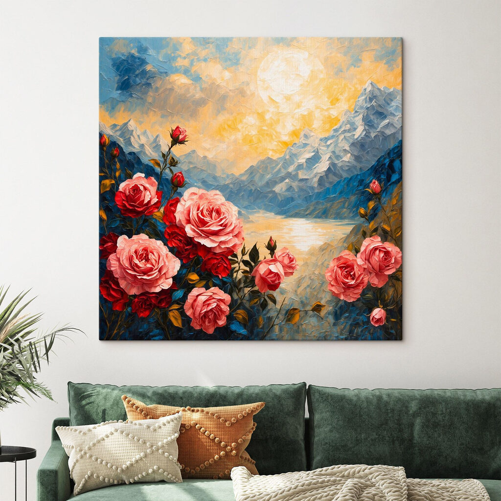 Rose sul lago azzurro — ambiente 1