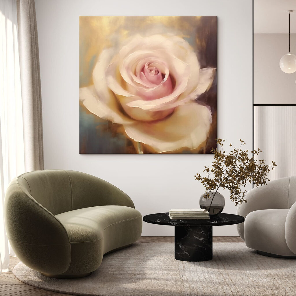 Rosa crema, cuore rosa — ambiente 2