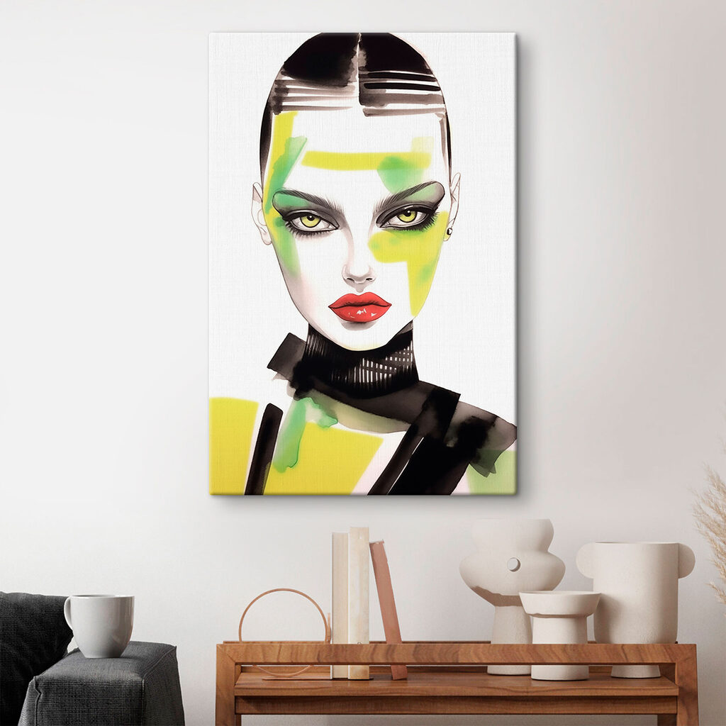 Sguardo tra verde lime — ambiente 1