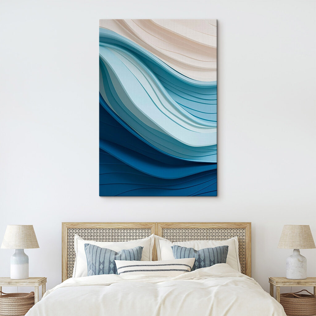 Onde blu che scendono — ambiente 2
