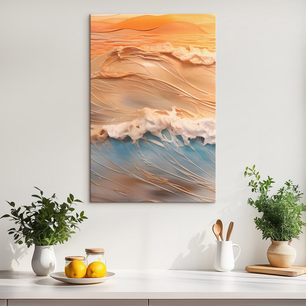 Onda pesca su blu — ambiente 1