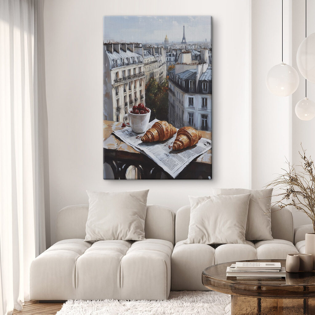 Croissant sui tetti parigini — ambiente 1