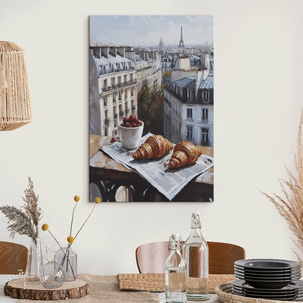 Croissant sui tetti parigini — ambiente 2