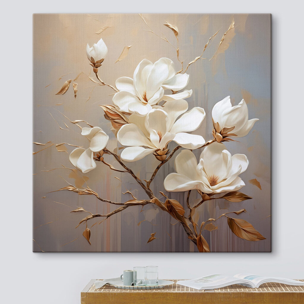 Magnolia bianca sui rami — ambiente 3