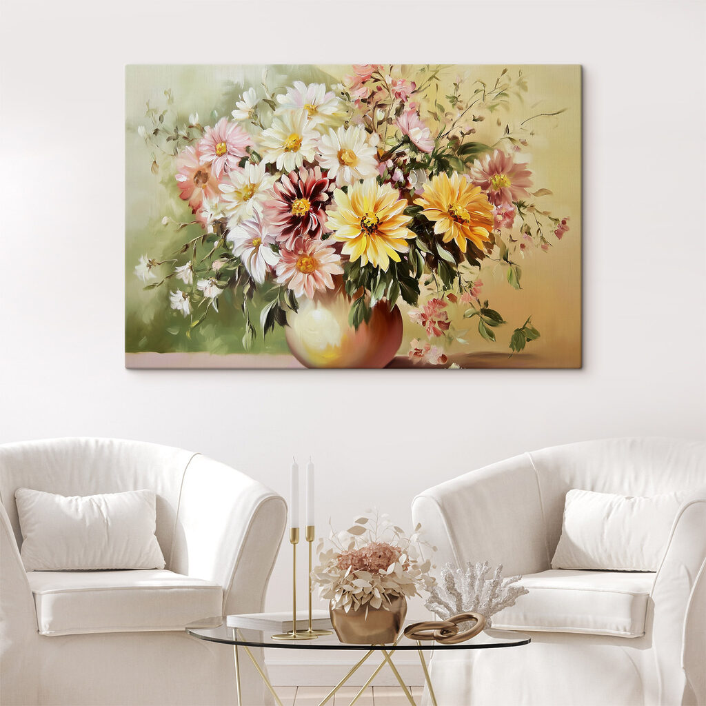 Bouquet estivo in vaso — ambiente 1