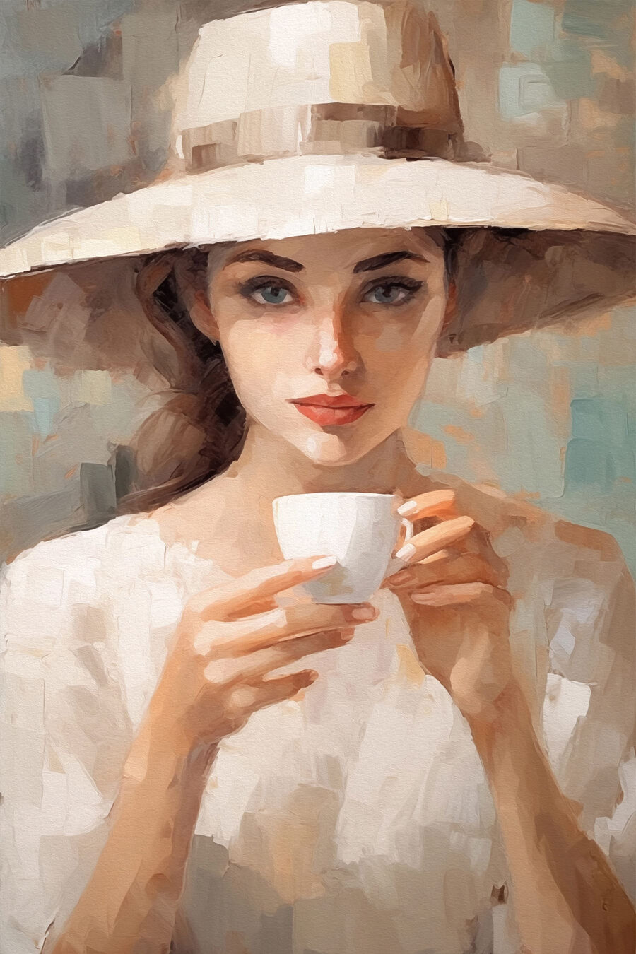 Caffè sotto il cappello — design completo