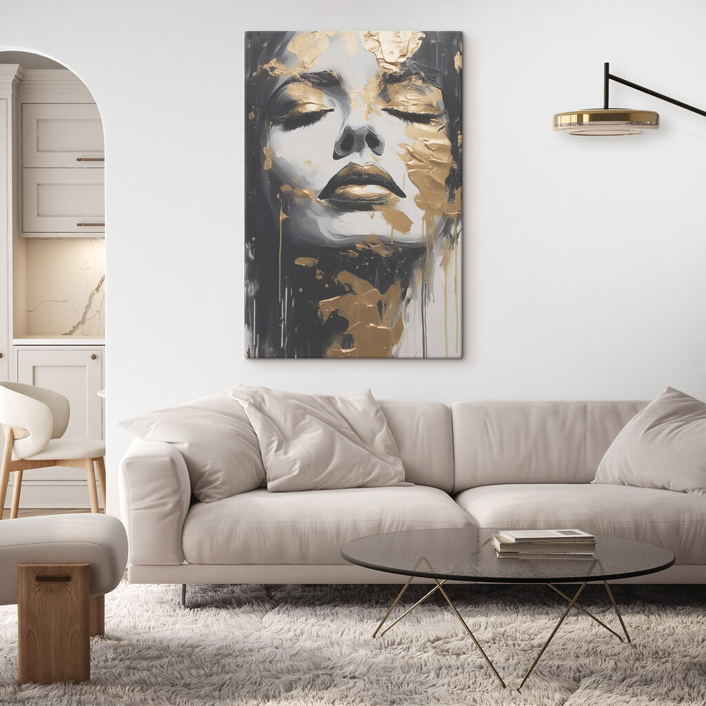 Occhi chiusi, tocchi d’oro — ambiente 1