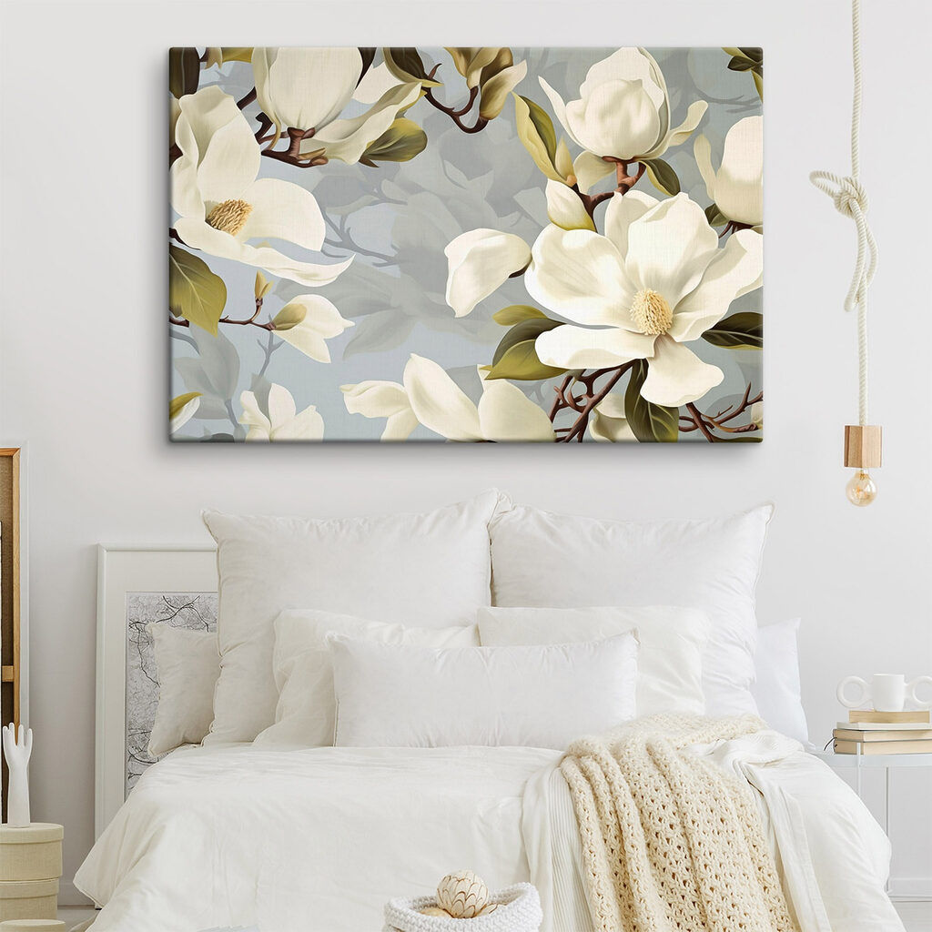 Magnolia crema e grigioverde — ambiente 2