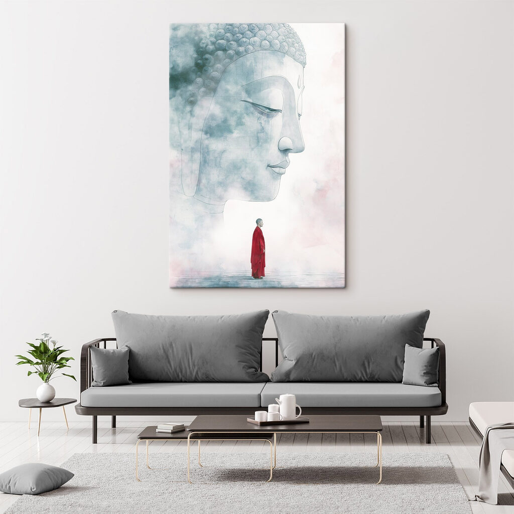 Un monaco sotto Buddha — ambiente 2