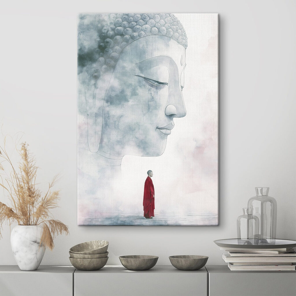 Un monaco sotto Buddha — ambiente 1