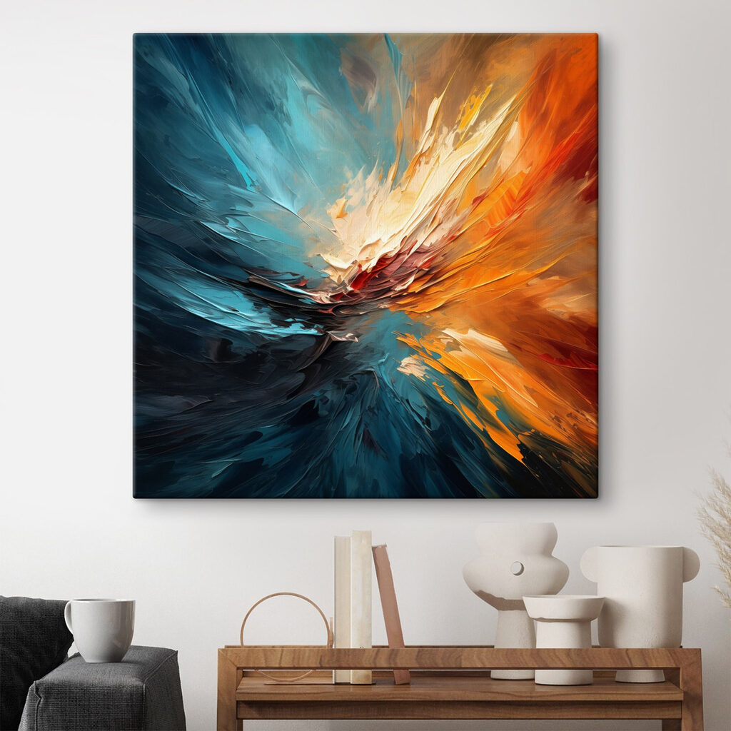 Fuoco tra correnti blu — ambiente 2