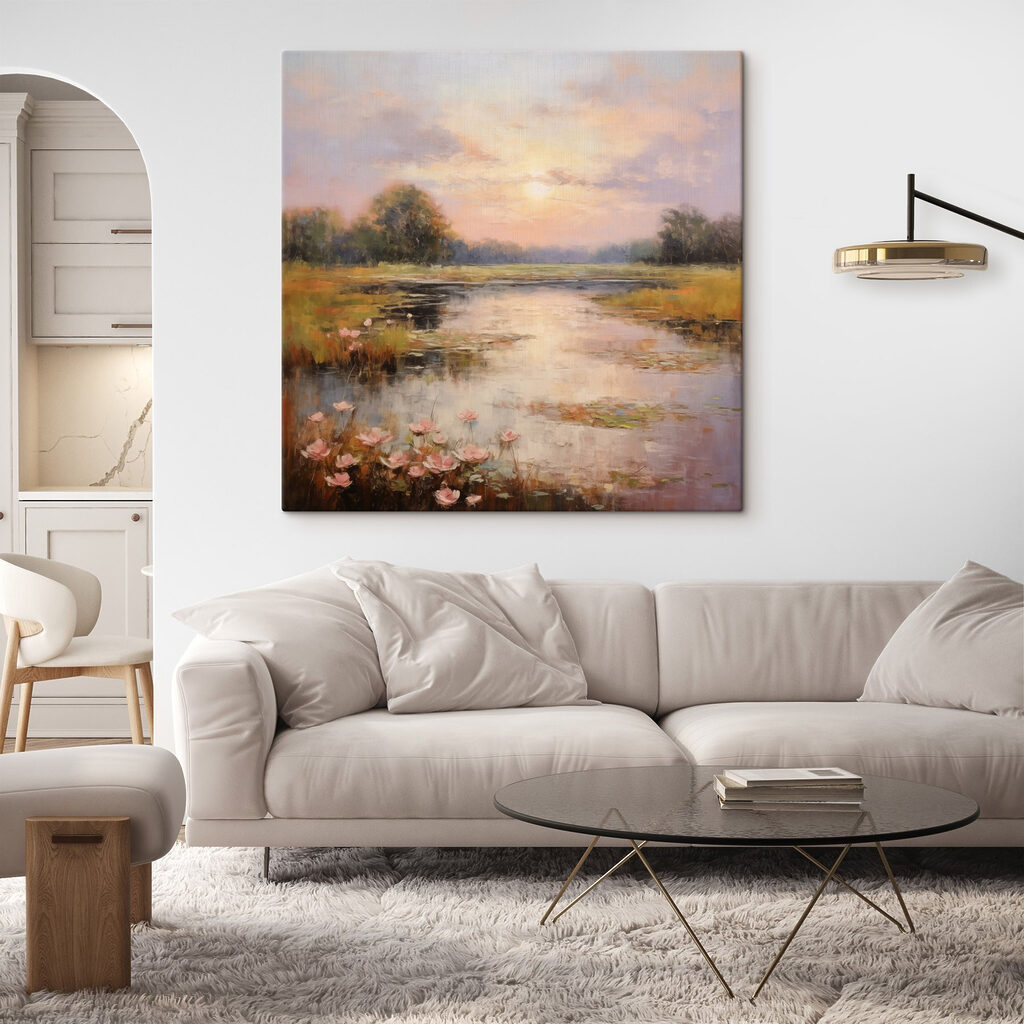 Lago al tramonto — ambiente 1