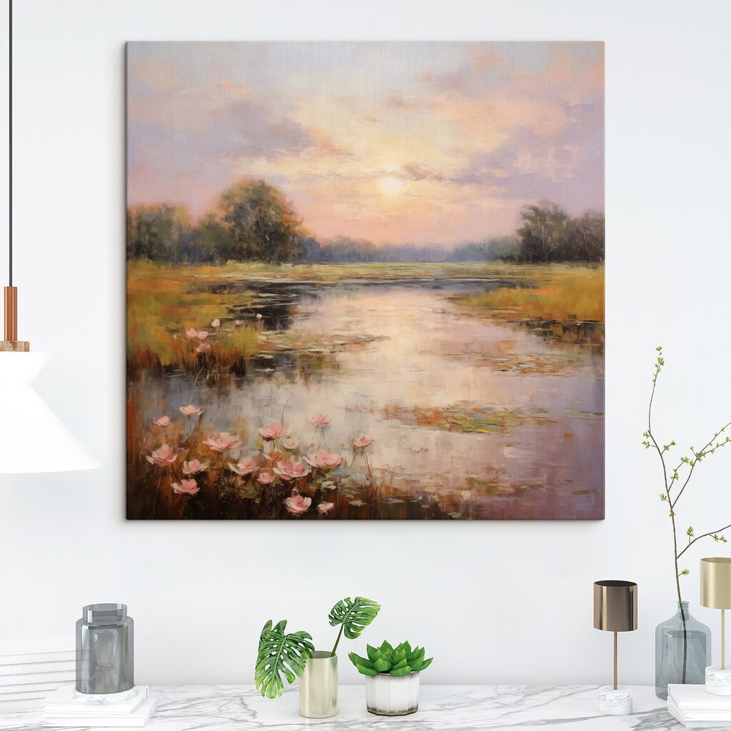 Lago al tramonto — ambiente 2