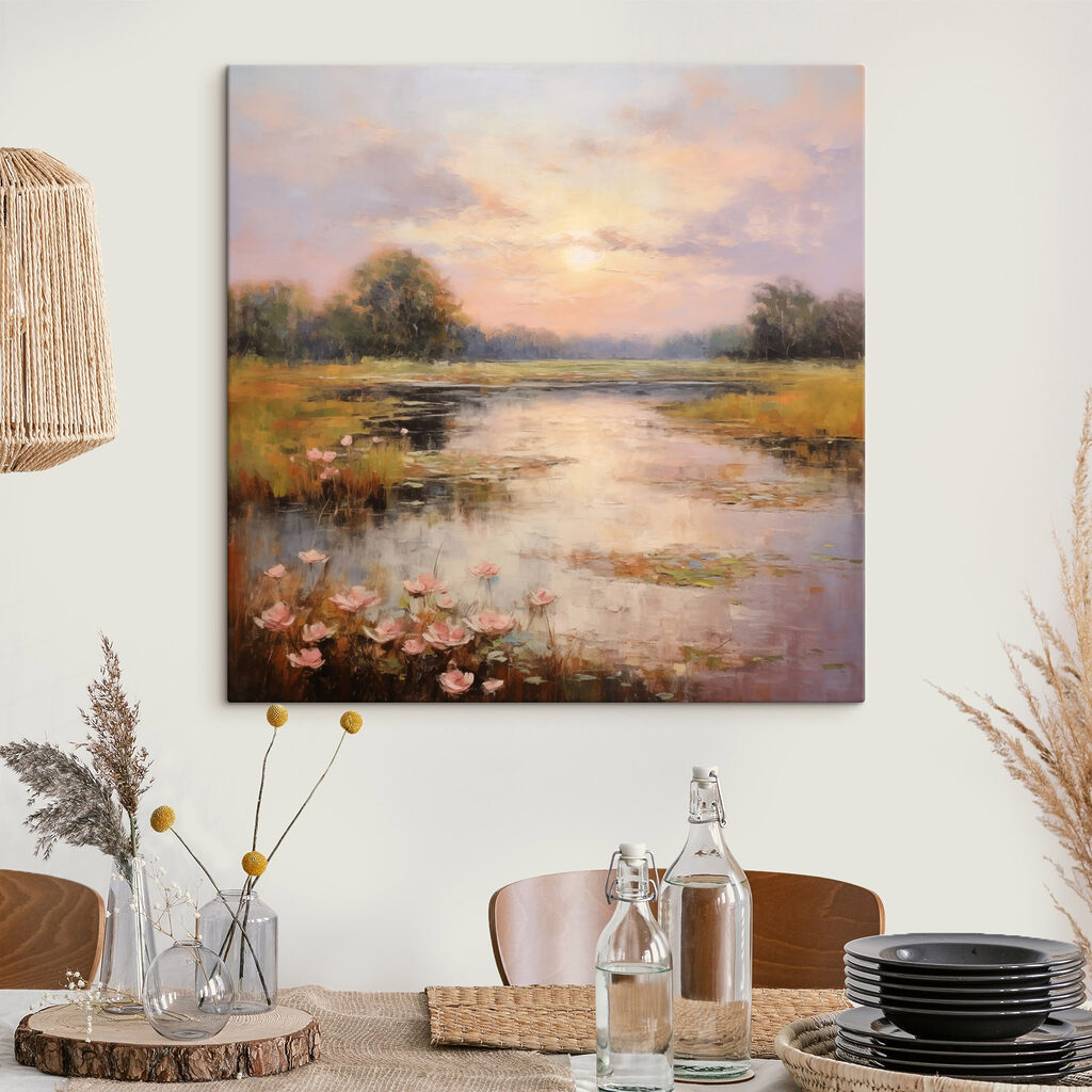 Lago al tramonto — ambiente 3