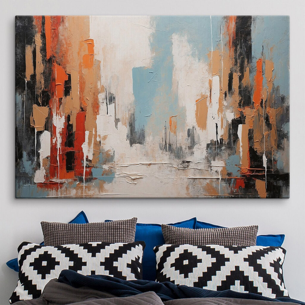 Strada arancio sull’acqua — ambiente 2