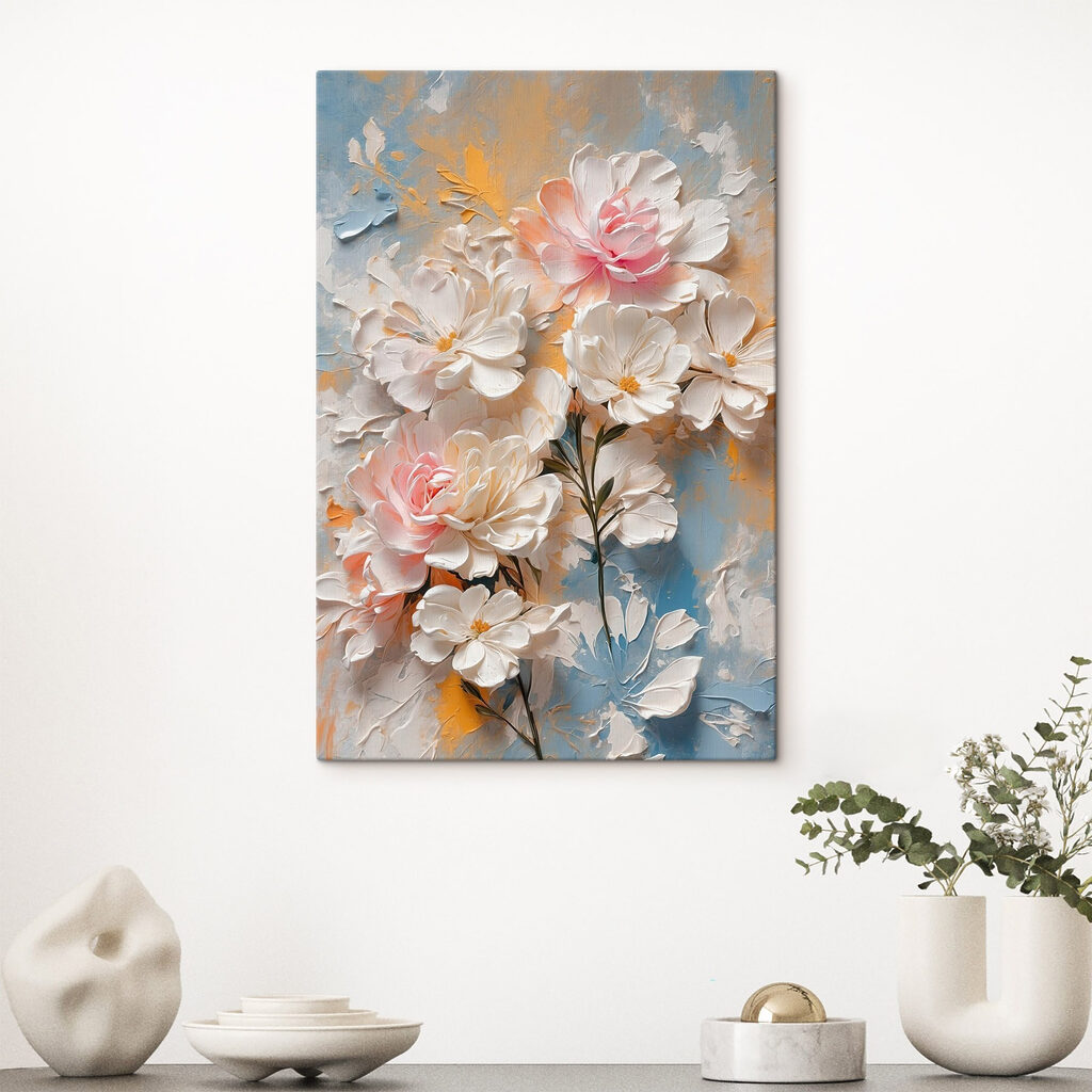 Fioritura rosa su ghiaccio — ambiente 2
