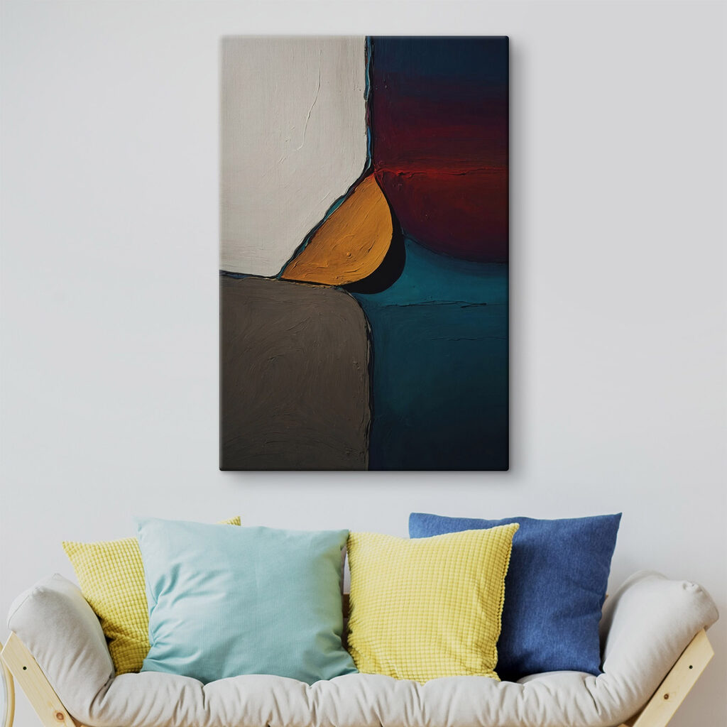 Ocra tra colori scuri — ambiente 2
