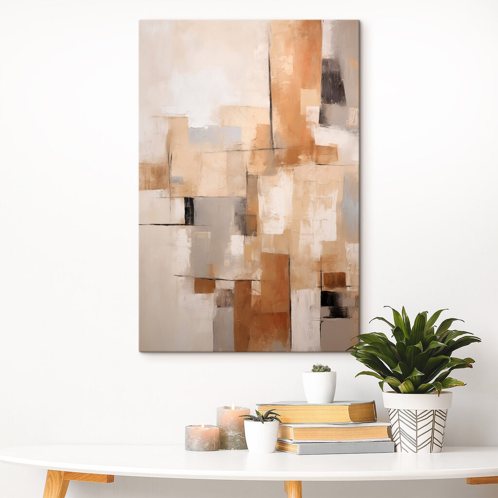 Blocchi beige con ombre — ambiente 1