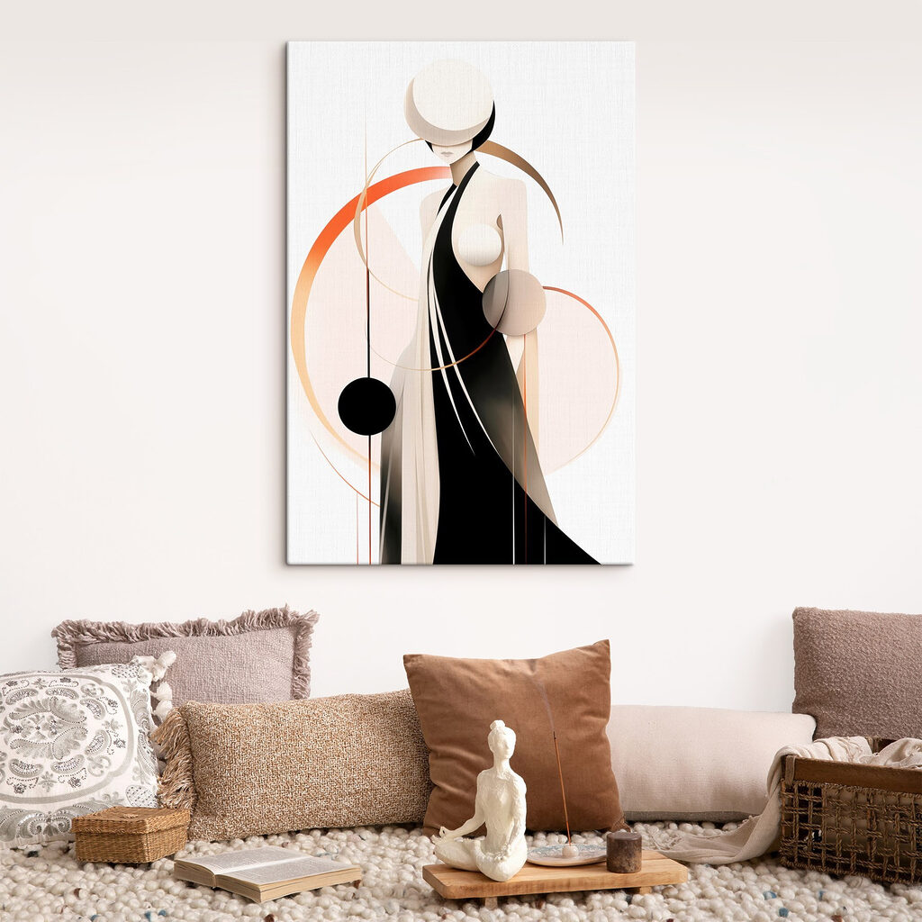 Figura lunga tra archi — ambiente 2